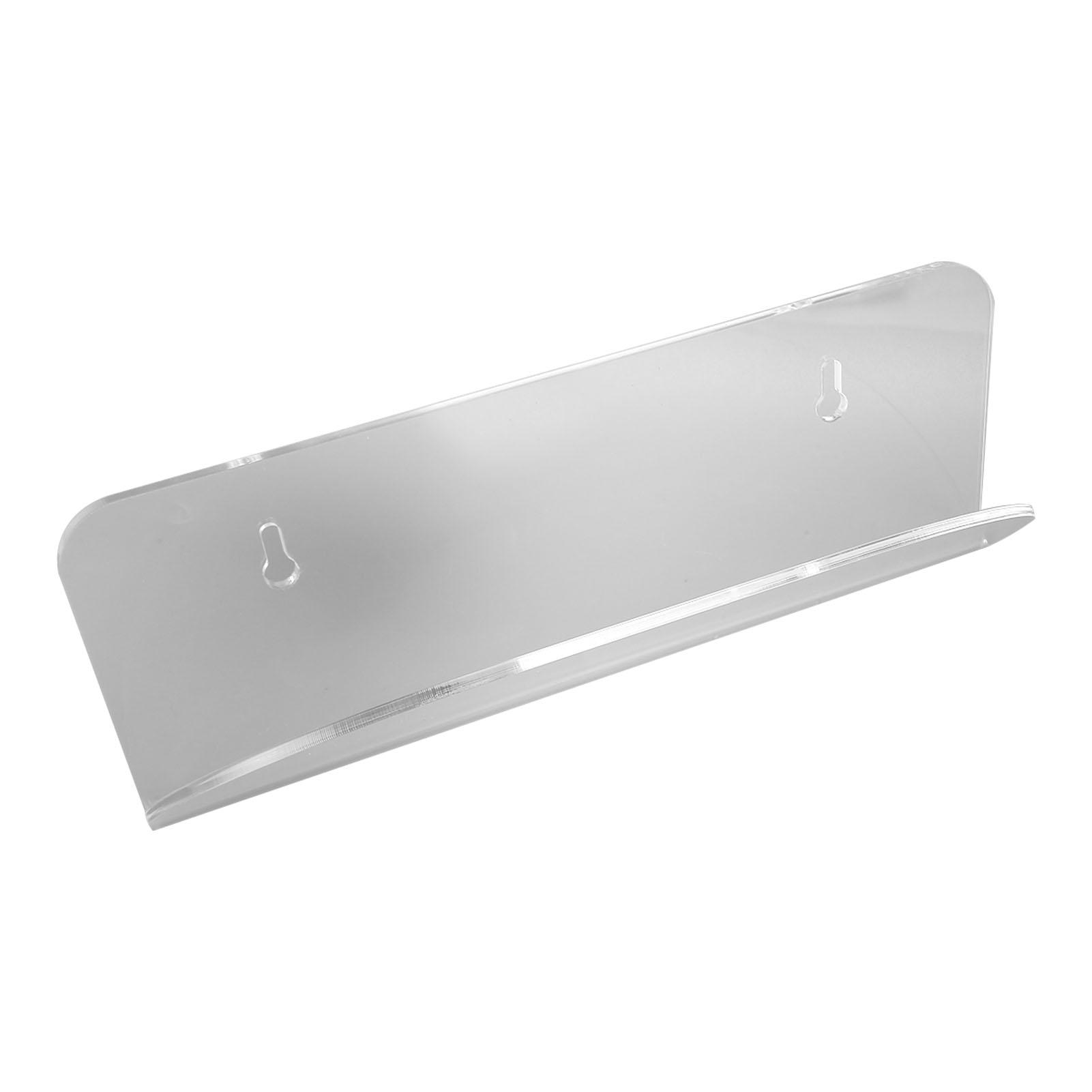 Support Mural pour Deck, Acrylique Transparent   Porte-Cintres Mural Support Affichage Rangement Support Mural pour Longboard, Convient à Tous les s, Facile à Installer