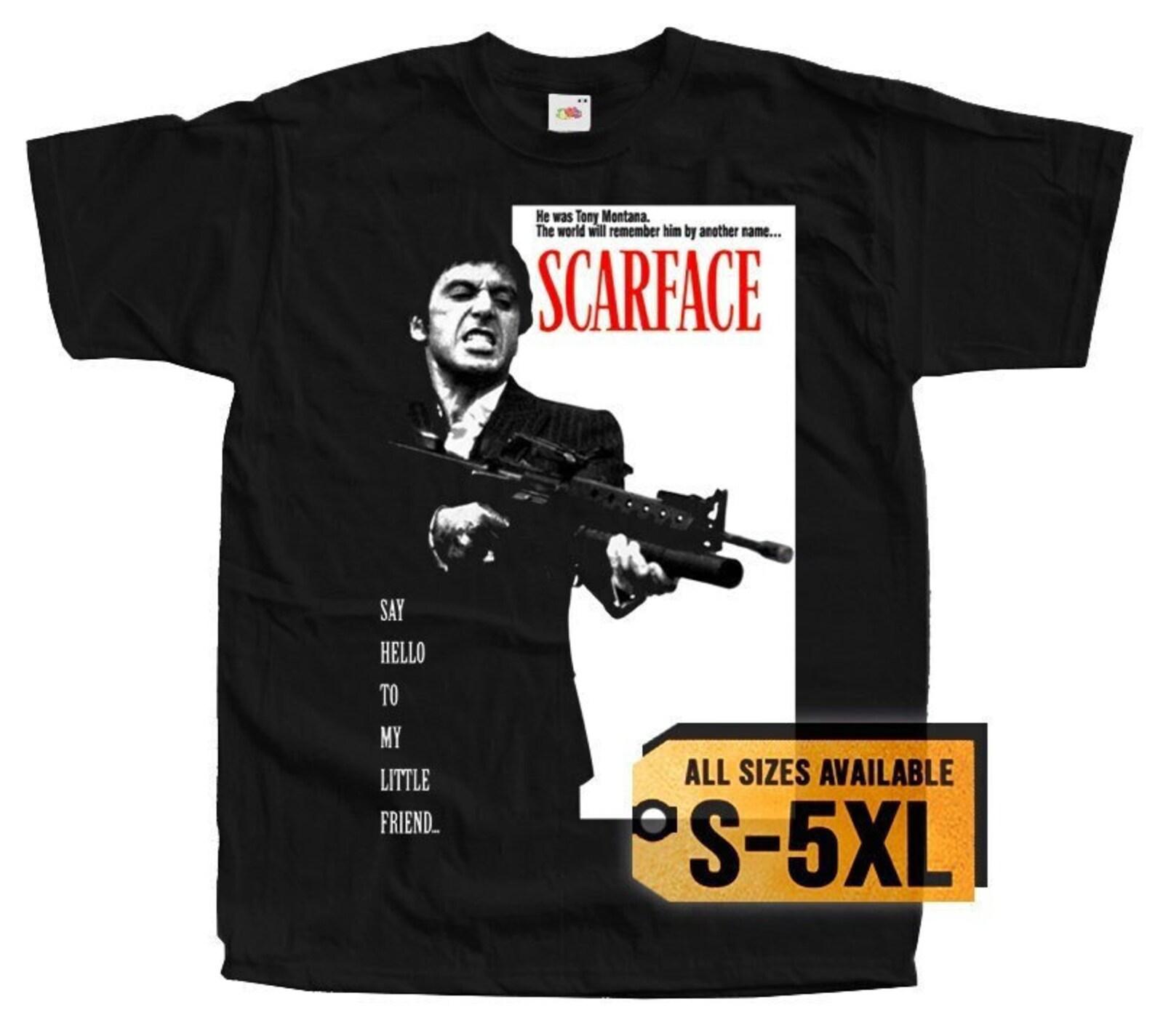 Scarface V2 Poster Men T-Shirt all sizes S-5XL S