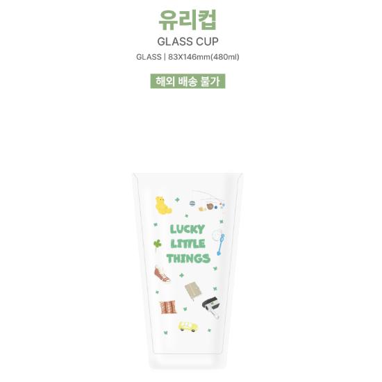 2025 THE BOYZ POP-UP Lucky Little Things Glass Cup
