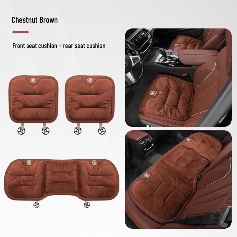 Compatible with Changan Cs55/cs75plus/t/k Winter Flannel Thickened Seat Cushion