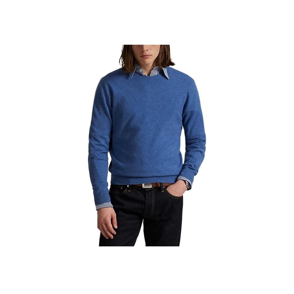 Polo Ralph Lauren FW25 Animal Pattern Embroidered Crew Neck Sweater Men sweater 710974148-010