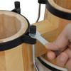 M MBAT Wooden Bongo Drum High Quality Percussion Instrument 6 Inch African Tambourine With Wrench Music Accessories Rhythm Gift