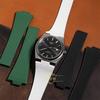 CTS Fluororubber dirželis Tissot PRX serijos Super Player laikrodžiams 35mm 40mm Greito atsegimo spyruoklinė sagtelė FKM laikrodžio dirželis 11mm 12mm