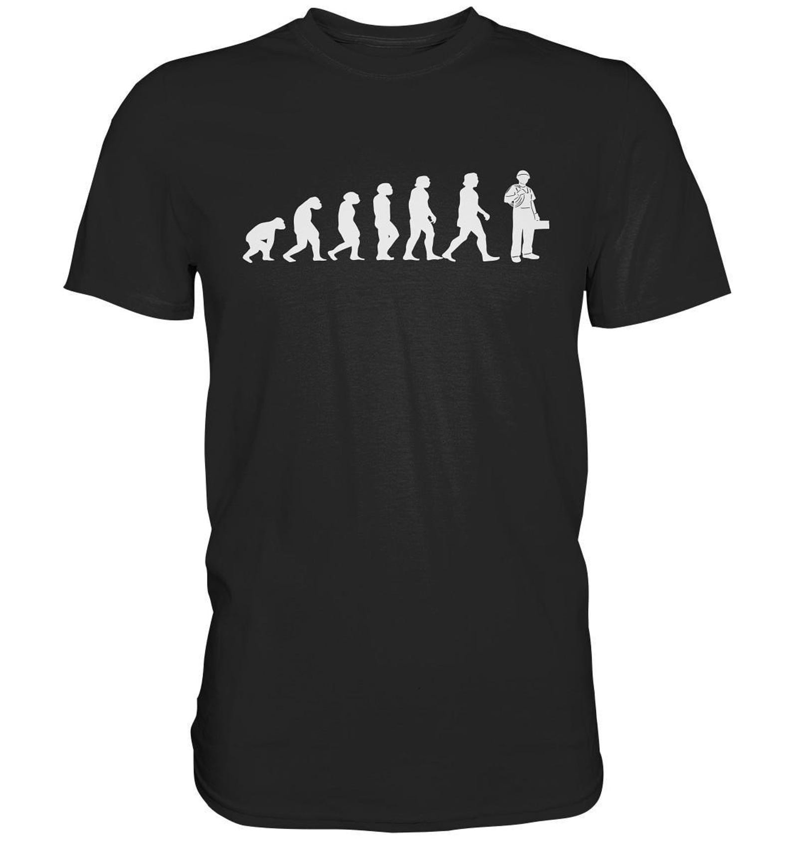 Electrician Evolution T-Shirt Electrician Gift Idea Electronics - Premium Shirt S