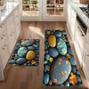 1PC Pebblestone Pattern Kitchen Rug Non-Slip Door Mat Pop Design Bathroom Rug Bath Mat Carpet for Home Sink Laundry Decoreeree