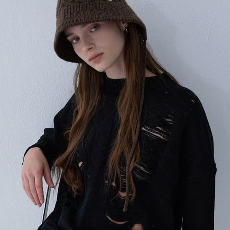 Marchen Miu Wool Bonnet Hat_4colot