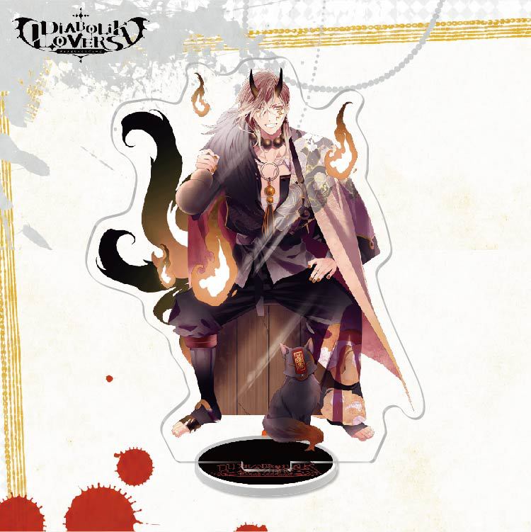 Anime game Devil Lover Reverse Roll Brother peripheral acrylic stand up Figure Stand Painted Desk Decor Ornament Gift