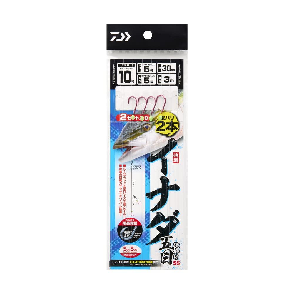 

DAIWA Comfortable Inada Gomoku SS 2 шт., корабельная оснастка 10-5-3