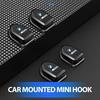 2pcs Car Air Vent Hook Paste USB Cable Headphone Storage Hooks For M Performance E36 E46 E60 E90 E91 E92 E93 F30 F20