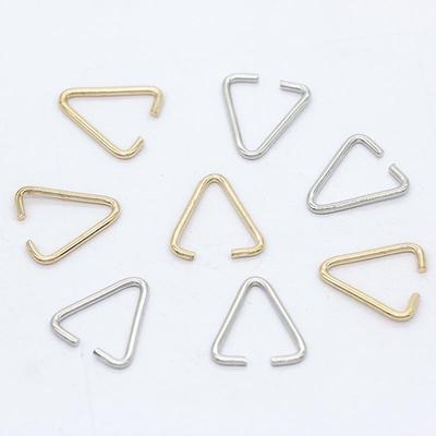 DIY Messing Haarnadel: Dreieckiger Quastenclip für Schmuckzubehör im antiken Stil