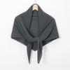 Pleated Square Scarf For Women Muslim Chiffon Hijabs Shawl Solid Crinkle Headscarf Wraps Islamic Turban Headband Bandana Foulard