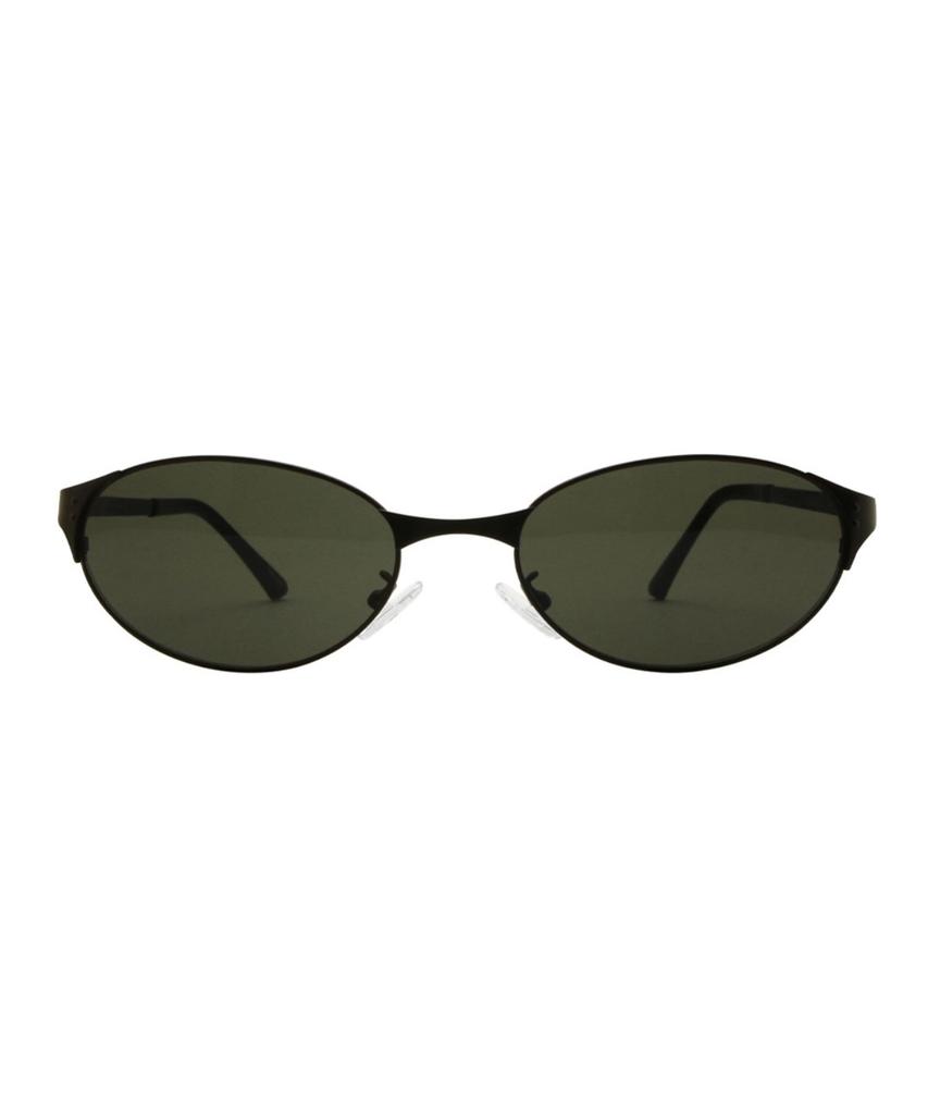 MAISON MASTER Chens Sunglasses Matte Black-Green
