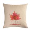 Dandelion Linen Pillowcase Sofa Car Waist Cushion Cover Home Soft Room Gift Printed On One Side 45*45Cm