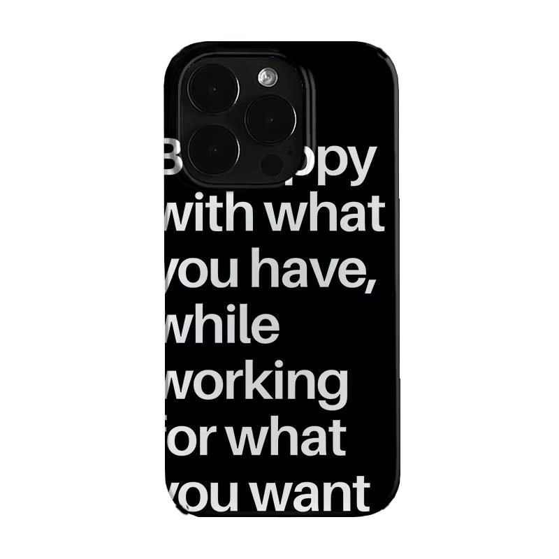 

Full Screen Simple Text Letters Phone Case For iPhone 17 AIR 16 15 14 13 12 11 PRO MAX XR XSMAX MINI 8 PLUS Y2K Minimalism Cover iPhone 15