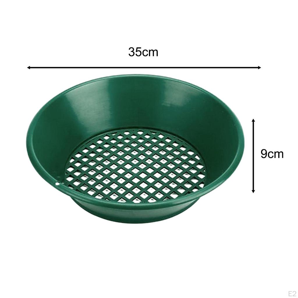 Gold Sifting Pan Mining Equipment Convenient Rush Tools Manual Wash Prospecting Tool Panning