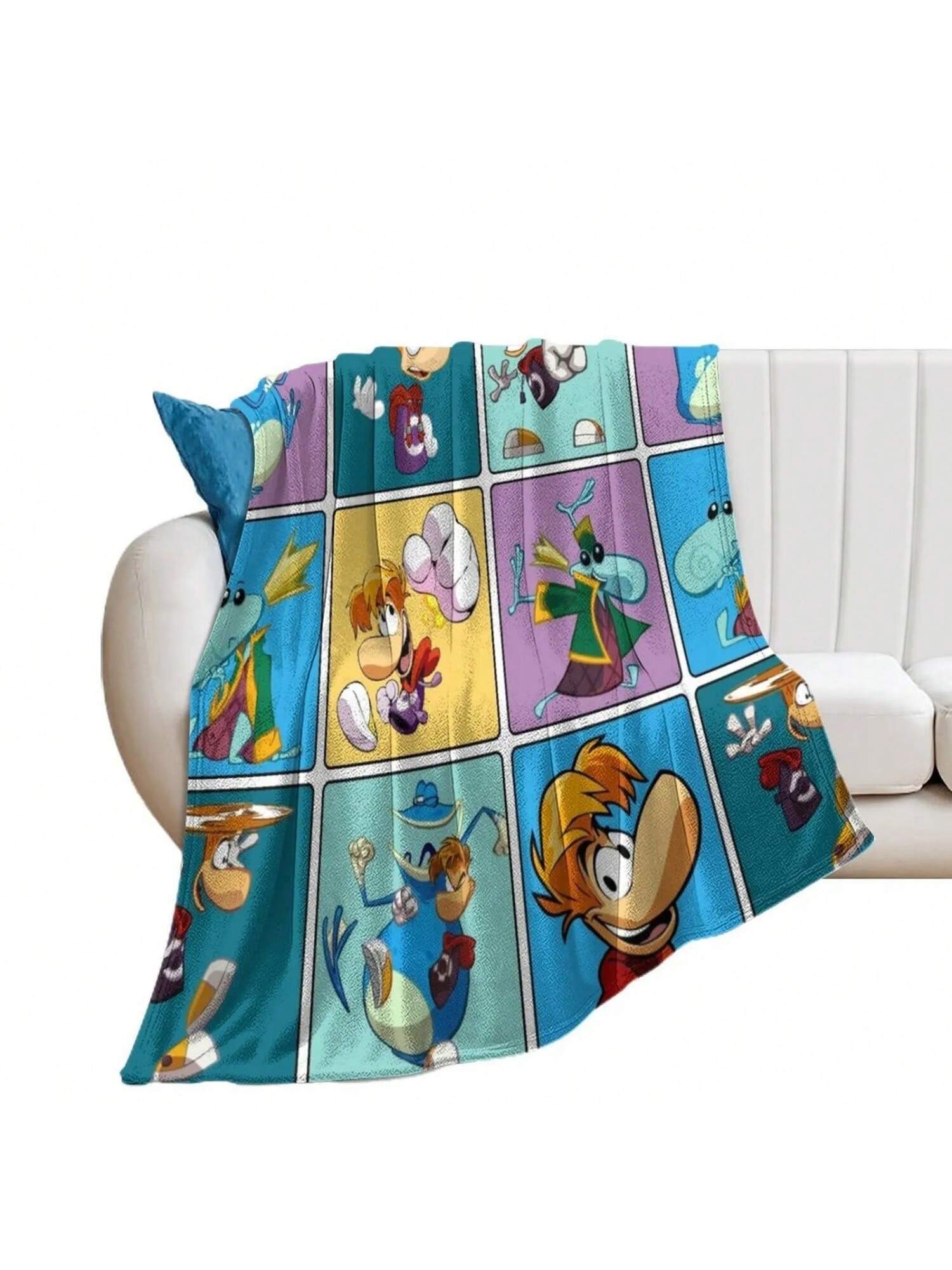 Плед Rayman Squares Одеяло Покрывало Мягкие одеяла 75X95CM
