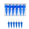 6pcs Painted Christmas Gourd String Pendant Reusable Xmas Tree Ornaments  Wedding Party