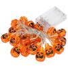 Light Garland - AIMOONSA - Halloween Pumpkin - Battery-powered (3×AA) - Integrated LED - Interior & Outside