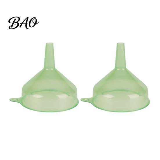 Universal Funnel 2Pcs Wide Mouth Kitchen Filling Funnel, Oils Liquid Soy Sauce Powder Food Grade Canning Transfer for Bottles & Jars Easy Clean