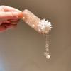 Flower Pearl Tassel Barrettes Elegant Chinese Style Side Clip  Cheongsam Decoration