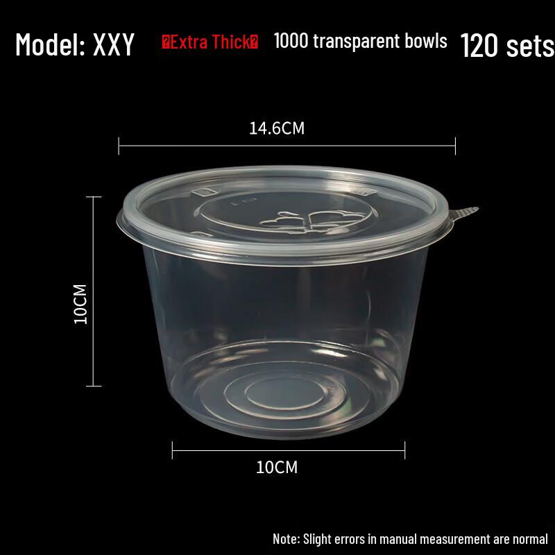 

Disposable Round Plastic Food Container