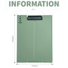 Clipboard Foldable, Folder Clipboard Plastic Clipboards with Profile Clip,File Folder Storag Clipboards for A3 A4 Paper