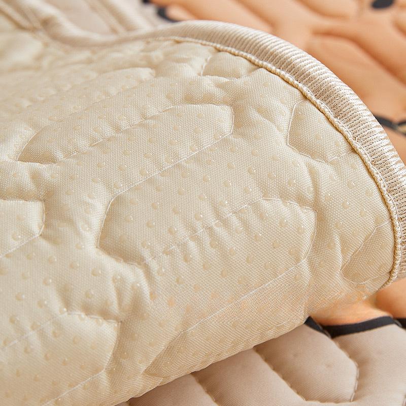 Summer Sofa Cushion Latex Summer Mat Cartoon Cute Style Anti-Slip Sofa Cushion Backrest Towel