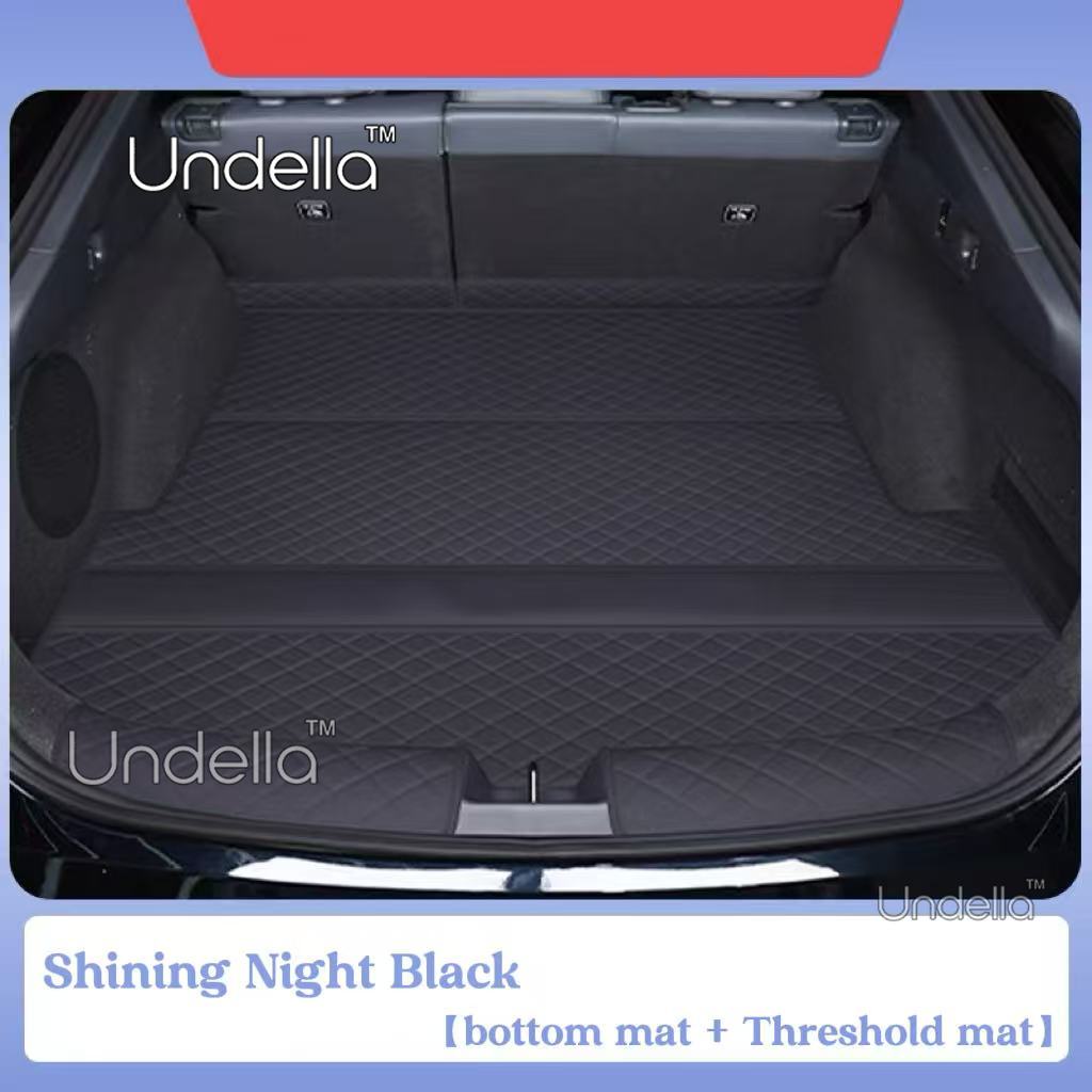 Leather Trunk Mat for XPENG P7+ P7plus 2026 2027 Car Leather Boot Covers Scratch Trunk Mat Pad Tray Protect Interior Accessories
