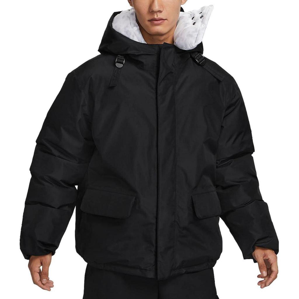 Nike Sportswear Outdoor Hiking Waterproof And Windproof Windbreaker Jacket Men's Black FB7595-010