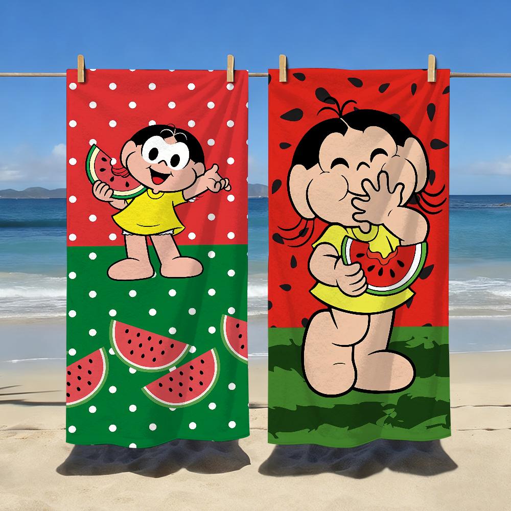 Cute Anime M-Magali Cartoon Towel Soft Pool Gift For Travel Gym Shower Camping Quick Dry Sports Large Beach Towels