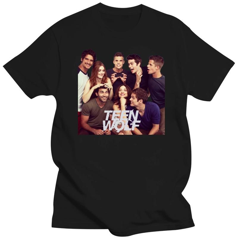 T-shirt Teen Wolf Nouvelle Arrivée Printemps Été T-shirt Unisexe Nouveau Design T-shirt Manches Courtes Blanc Haut Mode Tees Mr430
