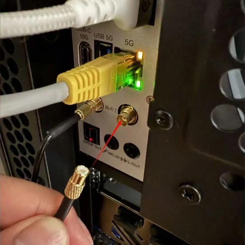 Fast WIFI 7 Desktop Antennae For Gaming And Office Use Compatibles for X870/B850/Z890/B860 Motherboards