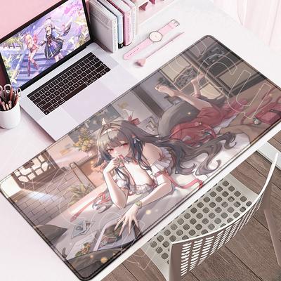 HD Printing Ye Shunguang Mouse Pad Zenless Zone Zero Anime Girl Game Pc Accessories Nonslip Big Mousepad ZZZ Keyboard Desk Mat