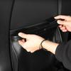 For Tesla Model 3 Y 2017 2018    2022 2023 PU Leather Car Garbage Trash Bag Seat Back Hanging Storage Cover