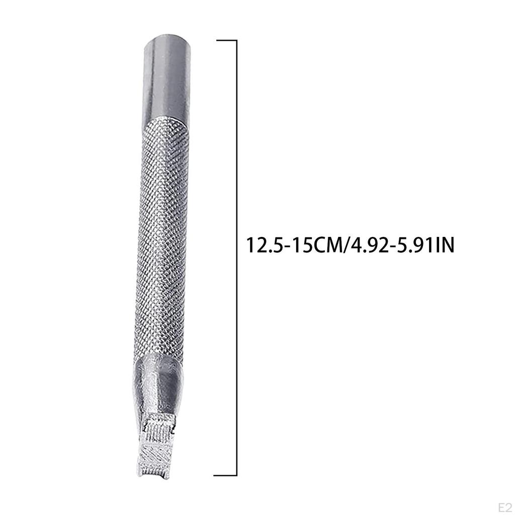 Leather Stamping Tool, Special Shape Pressing Punch Set, Alloy Steel Carving Crafting Tool