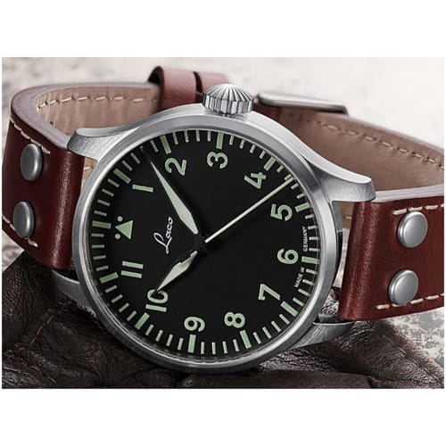 Laco Watch 861688 Augsburg, Officially Imported, Brown