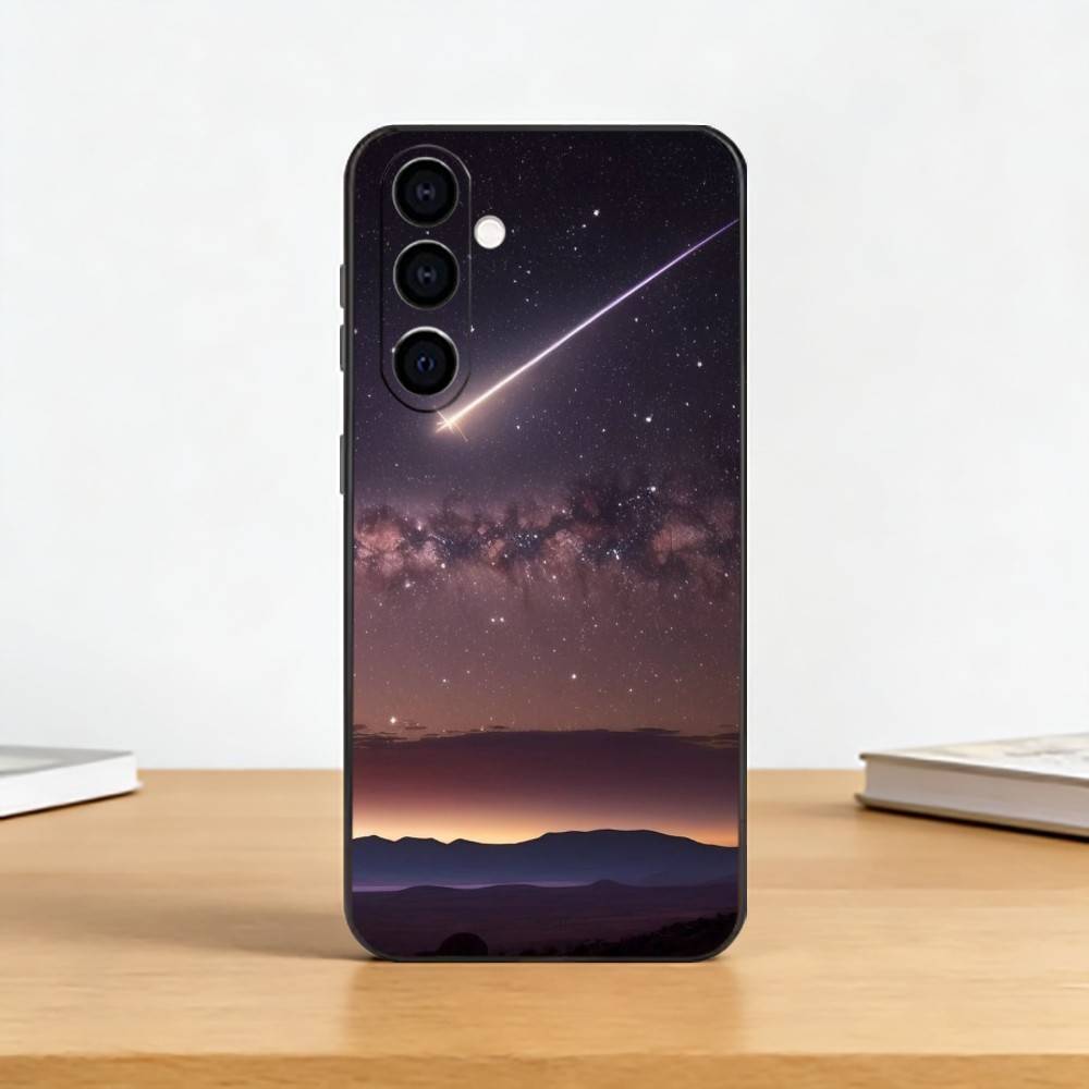 Space For Galaxy U-Universe Phone Case For Samsung Galaxy A73,A72,A71,A70,A53,A52,A51,Others Soft Black Cover