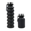 550ml Collapsible Water Bottle Cup, Reusable BPA-free Silicone Collapsible Water Bottle, Suitable for Hiking In Travel Gym