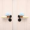 1 Pair Cartoon Door Handle Protector PEVA Furniture Decoration Useful Door Handle Cover  for Bedroom
