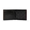 Coach Classic Presbyopia Three-in-one Cow Leather Card Holder Keychain Wallet Men's Black Black