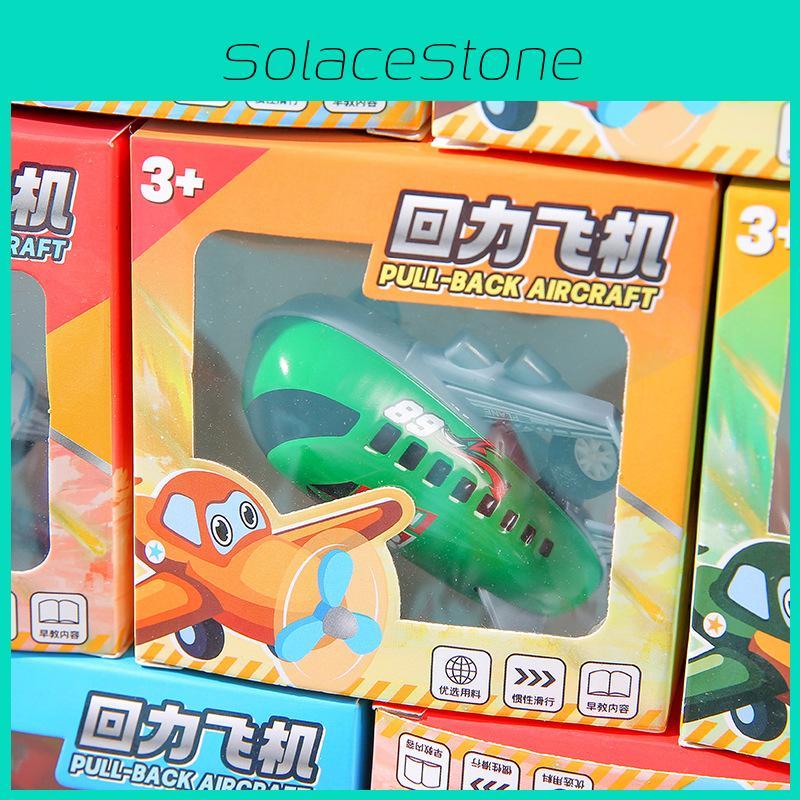 Simulation Mini Inertia Graffiti Airplane Children Toy For Early Learning And Handeye Coordination