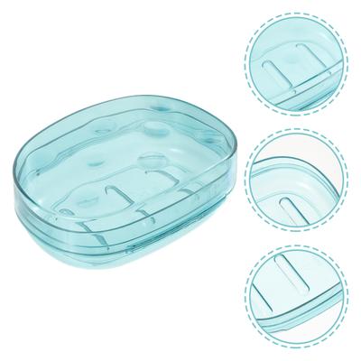 Soap Box Bathroom Cleanup Organizer Bins Household Case Shower Bar Holder Storage Rack