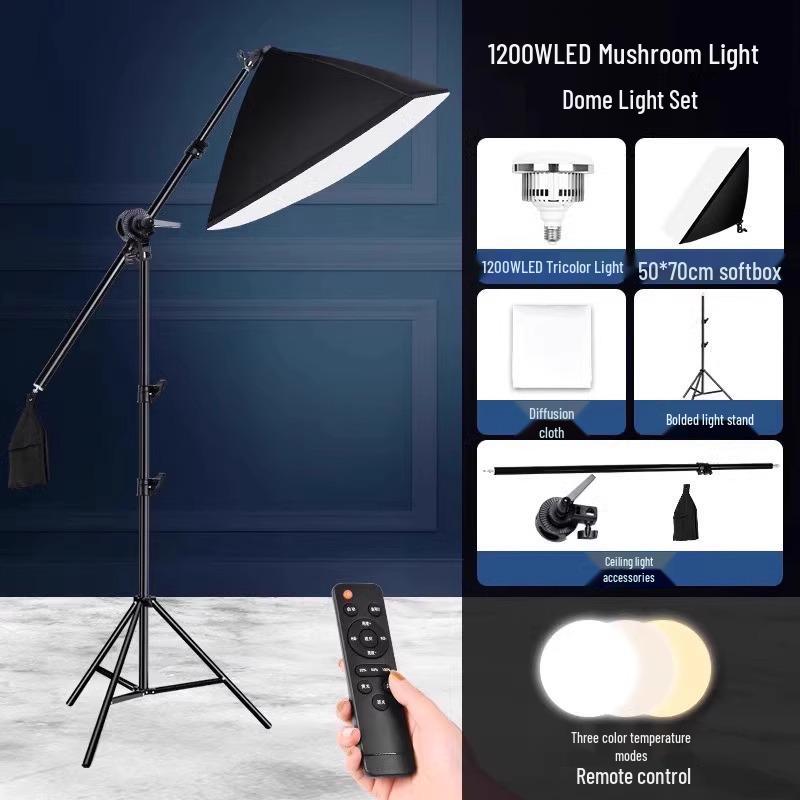 5070 Softbox Lighting Kit for Photography & Video Broadcasting: Indoor Portrait & Clothing Shooting