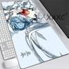 HYBXAXC Mouse Pad Cute HD Genshin Impact Pattern Kawaii Game Desk Pad Extended Gaming Keyboard Mats Large Xcm Gamer Mousepad