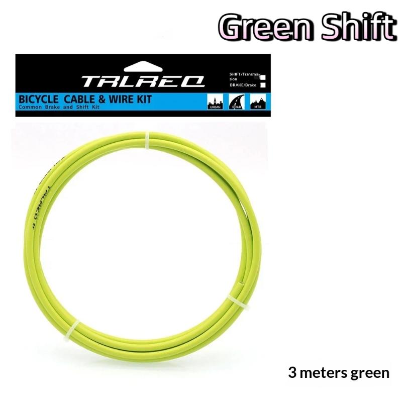 Trlreq Brake/Gear Cable Housing Set 3 Meters Per Pack Bicycle Brake Wire Tube Variable-Speed Conduit