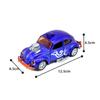 1/36 Scale Diecasts Toy Vehicles Beetle Modified Classic Car Model Car Alloy Pull Back Collection Toy Cars Model Gifts