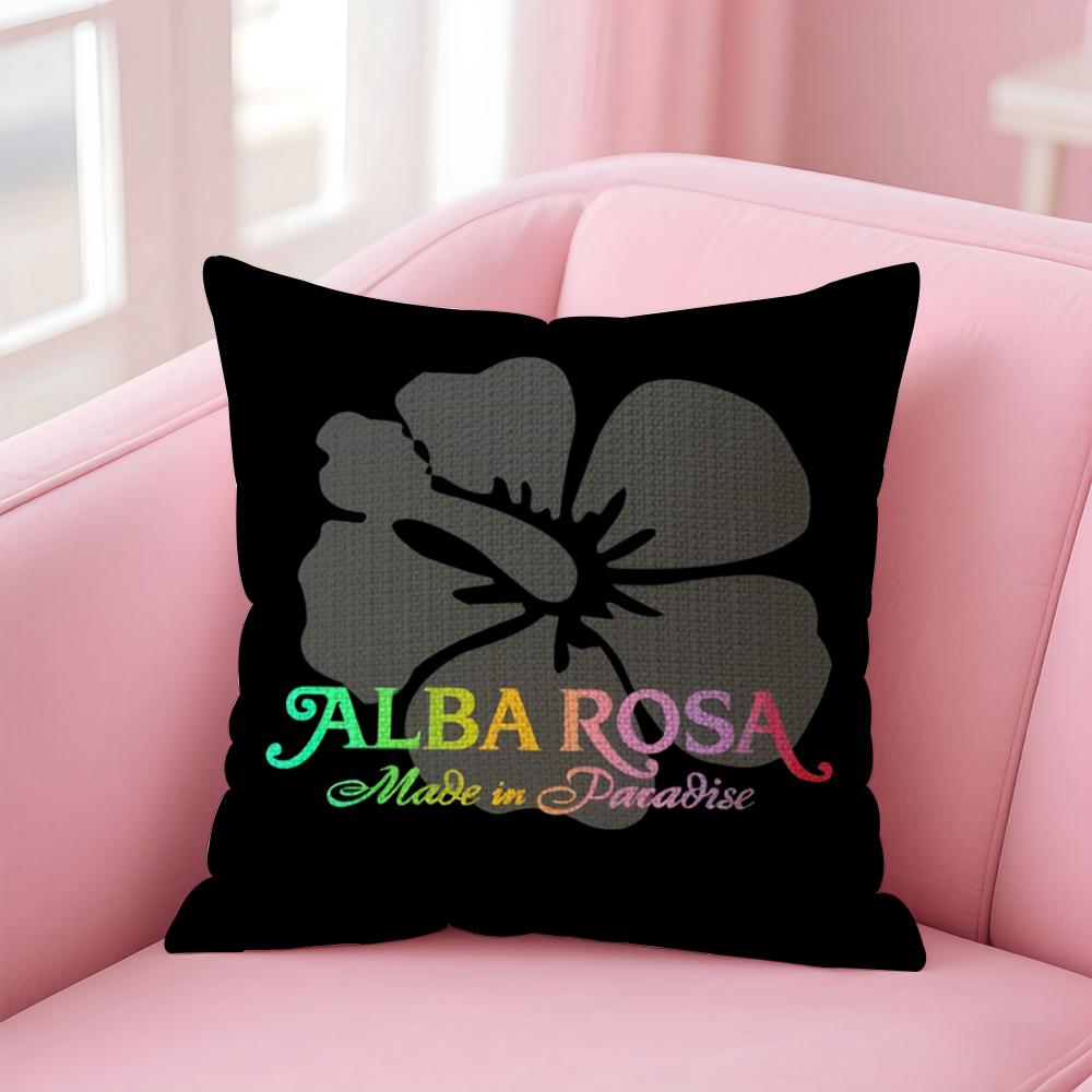 Fashion AALBA RROSA Cushion Cover Comfort Sofa Bed Silky Elegant Invisible Zipper Decorative Holiday Gifts