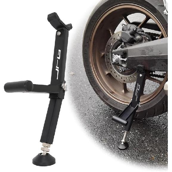 Подъемник для заднего и переднего колес мотоцикла, Трейл-стенд, Легкий и портативный - Второе поколение, Новый дизайн для большинства колес мотоциклов