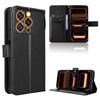 Flip Cover Compatible for Oukitel C17 Leather Case [Flip Vintage Leather] Shockproof Durable Retro Phone Case