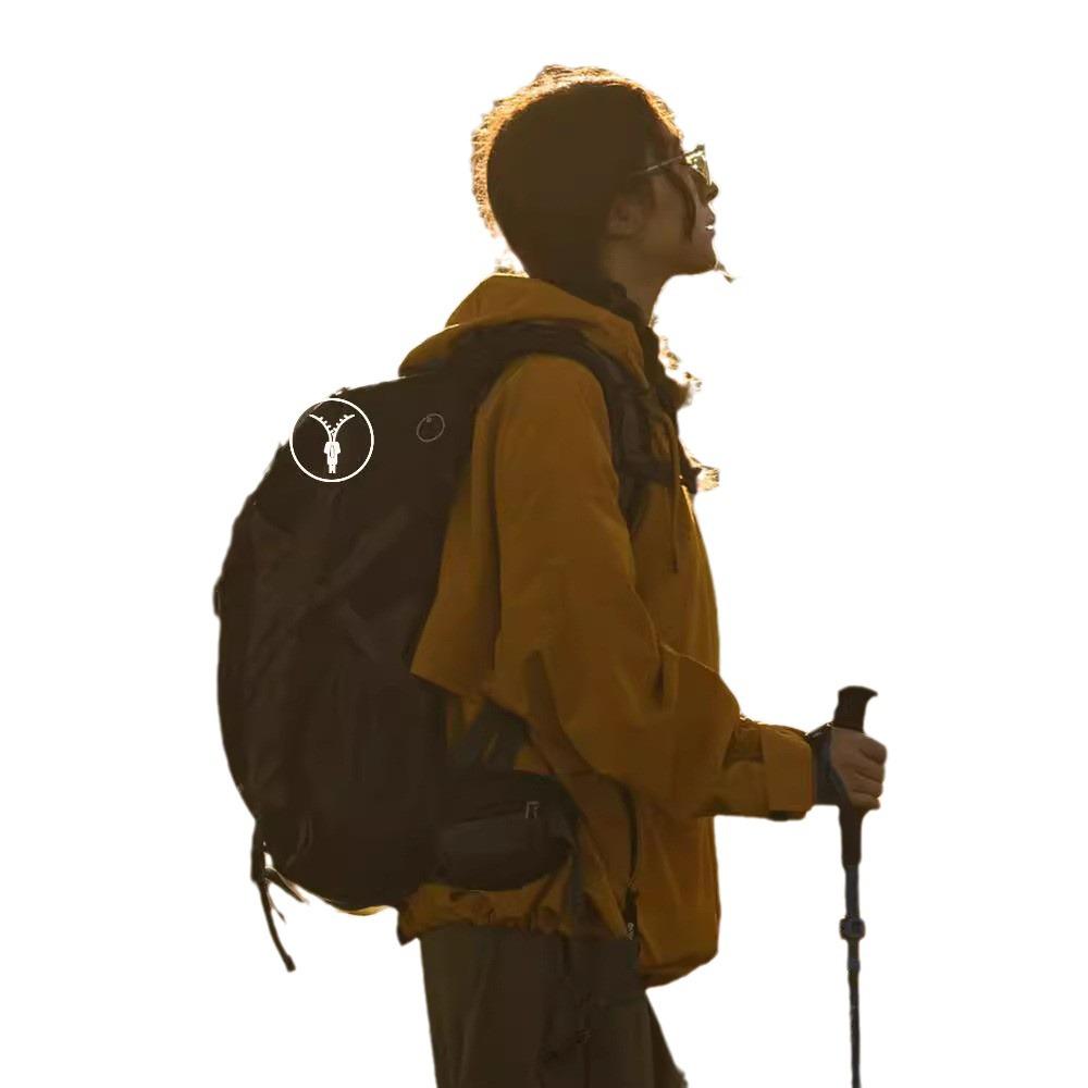 Huang Yimei Women's Waterproof Woven Windbreaker: 2025 Spring/Autumn 3-in-1 Outdoor Mountaineering Suit.